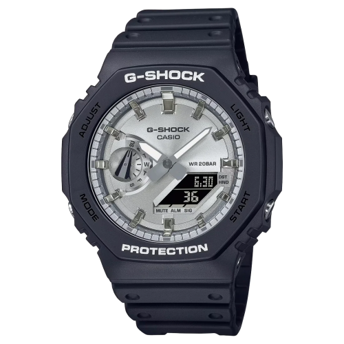 Orologio G-Shock Classic Serie GA-2100 con Quadrante Silver