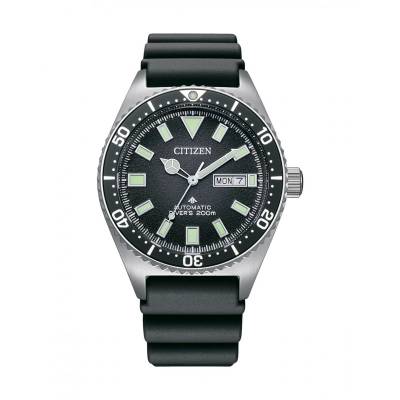 Orologio Citizen Promaster Diver 200 Automatico Nero con Cinturino in Gomma