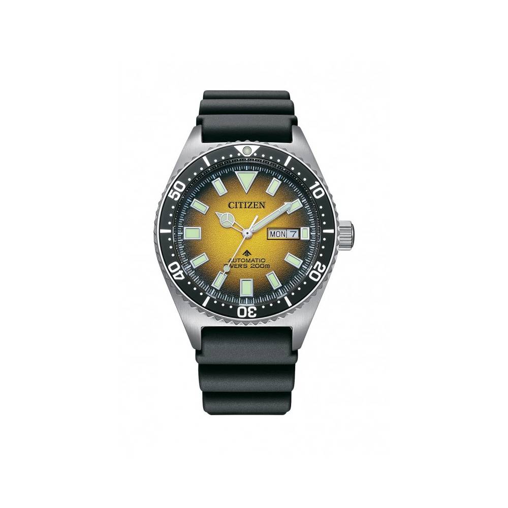 Orologio Citizen Promaster Diver 200 Giallo con Cinturino in Gomma