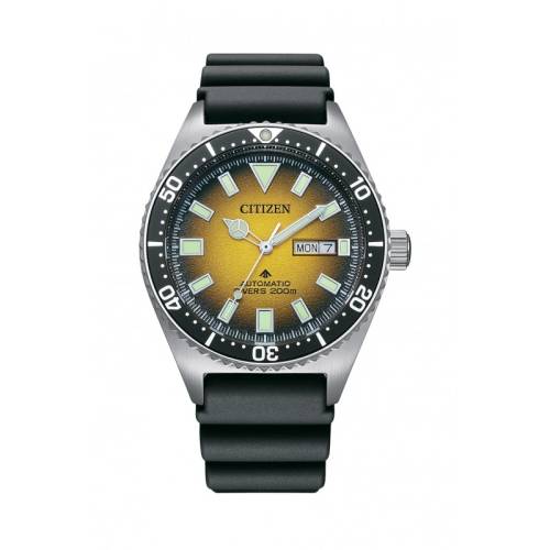 Orologio Citizen Promaster Diver 200 Giallo con Cinturino in Gomma