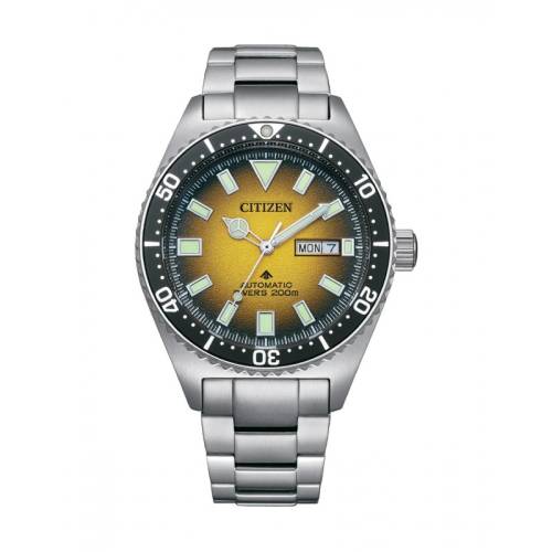 Orologio Citizen Promaster Diver 200 mt Automatico con Quadrante Giallo