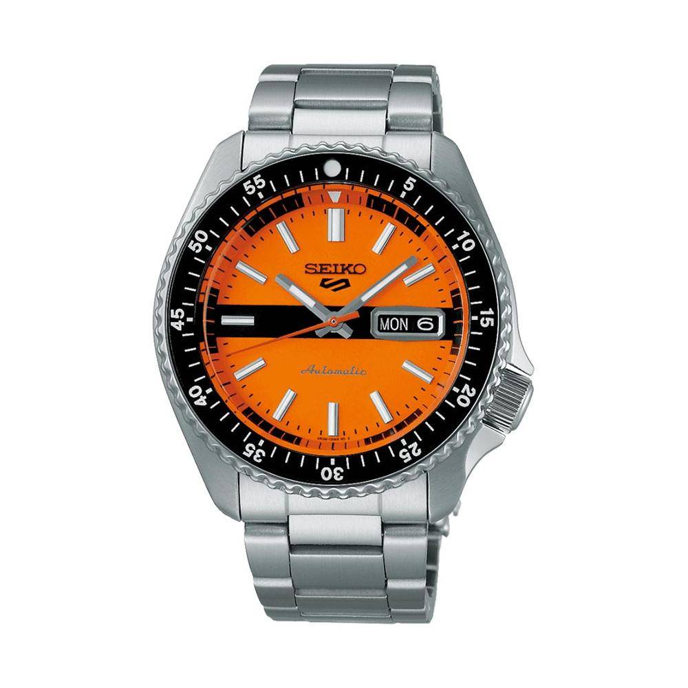 Orologio da Uomo Seiko 5 Sports Style Special Edition Quadrante Arancione