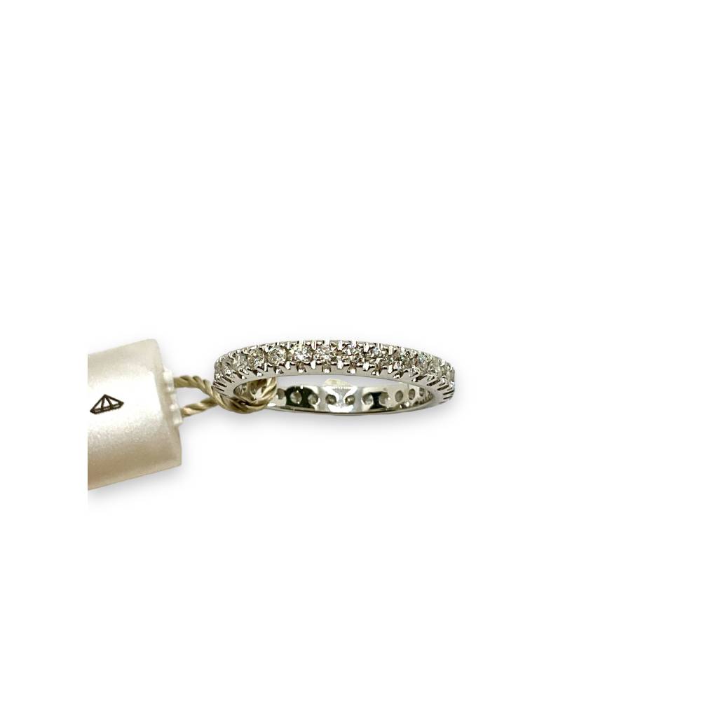 Veretta Girodito Davite&Delucchi in oro Bianco 18 kt e Diamanti ct 0,65