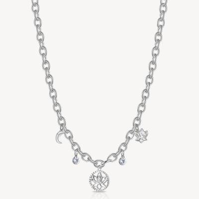 Brosway Collana Chakra Fiore di Loto