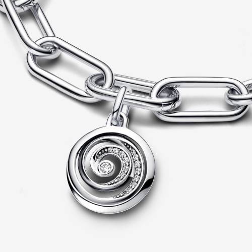 Charm Medallion Gratitude Spiral Pandora ME