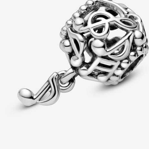 Charm Pandora Openwork Note musicali