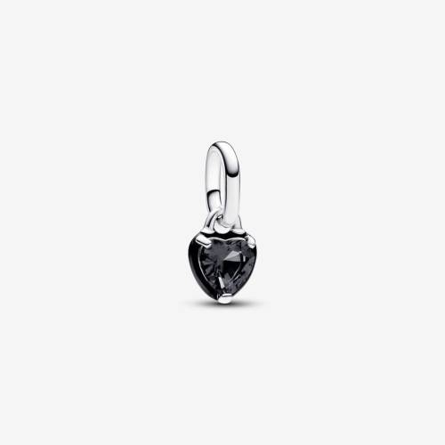 Charm Mini Pendente Black Chakra Heart Pandora ME