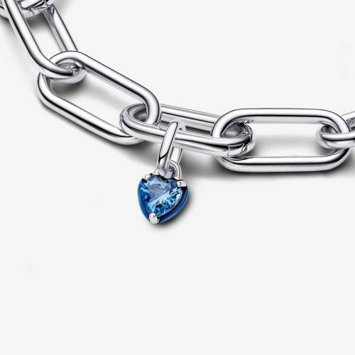 Charm Mini Pendente Blue Chakra Heart Pandora ME