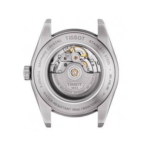 Orologio da Uomo Tissot Gentlemen Powermatic 80 Silicium Azzurro