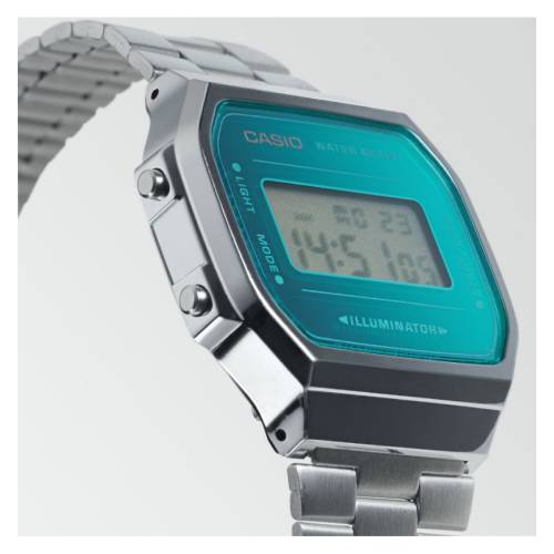 Orologio Casio Illuminator Unisex Turchese Specchiato