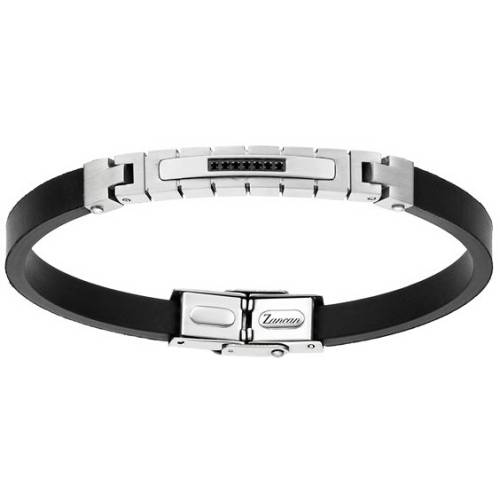 Bracciale Zancan in Caucciù e Acciaio