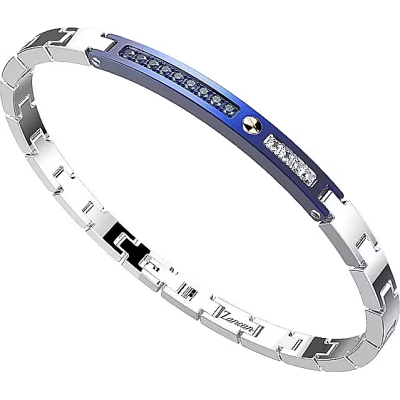 Bracciale Zancan in Acciaio Bicolore Collezione Hitec