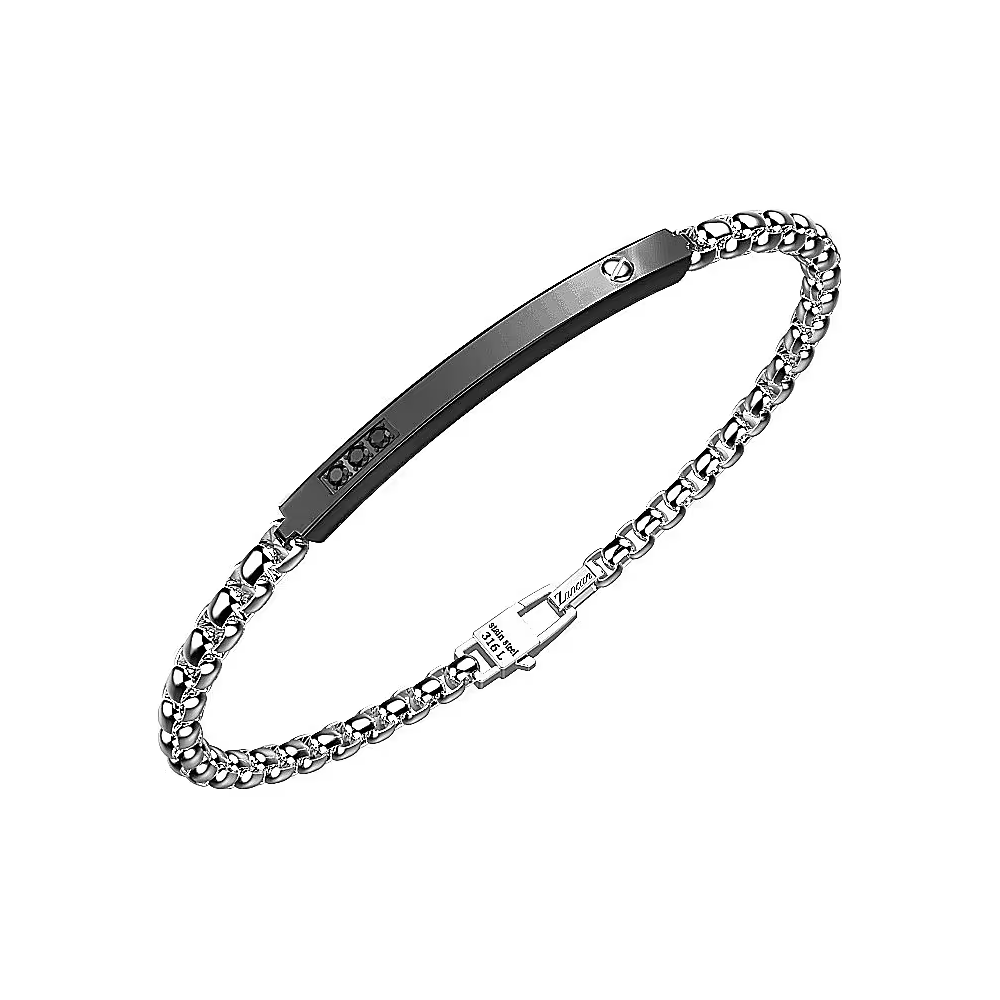 Bracciale Zancan in Acciaio Collezione Hiteck