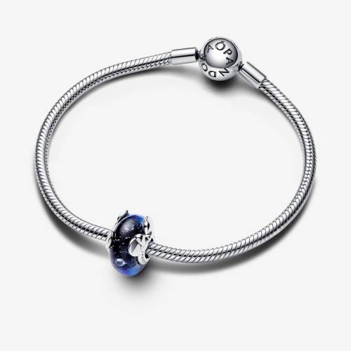 Pandora Disney, Mickey e Minnie, Vetro di Murano Blu