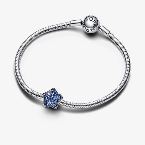 Pandora Charm Stella Pavè Blu