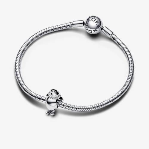 Pandora Charm Pinguino con gli Sci