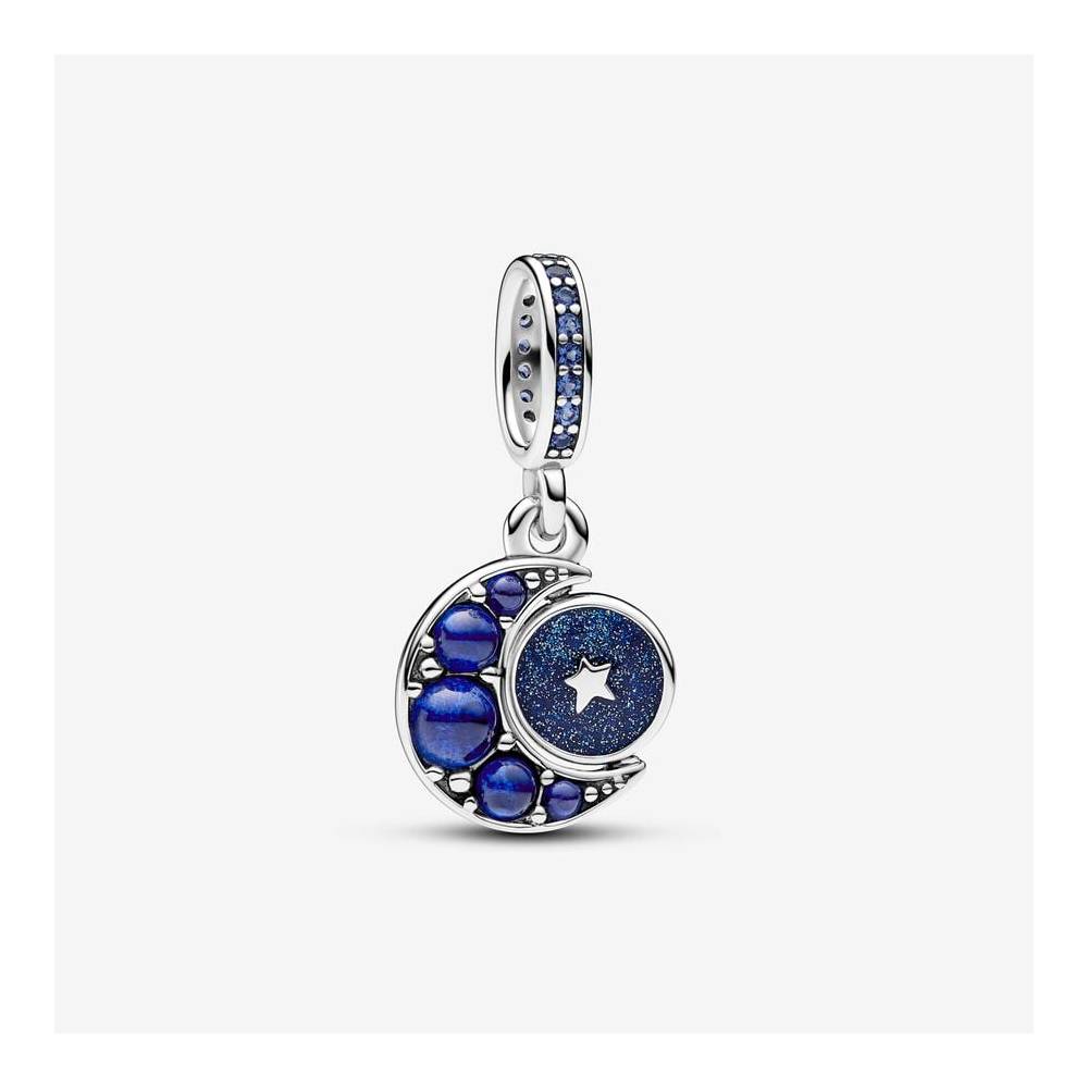 Pandora Charm Pendente Luna Girevole