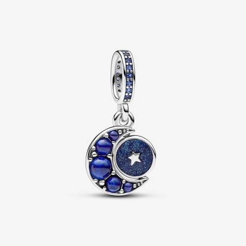 Pandora Charm Pendente Luna Girevole