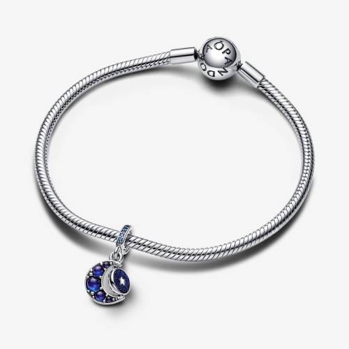 Pandora Charm Pendente Luna Girevole