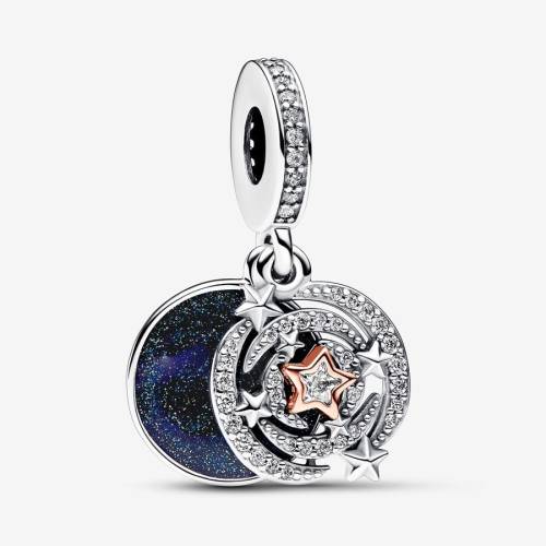 Pandora Charm Pendente Cielo con Stelle Cadenti