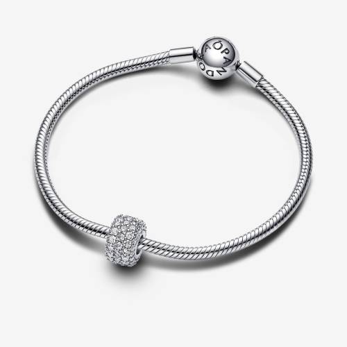 Pandora Charm Pavè Fascia Tripla