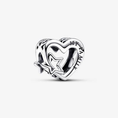 Pandora Charm Openwork Cuore con Stella