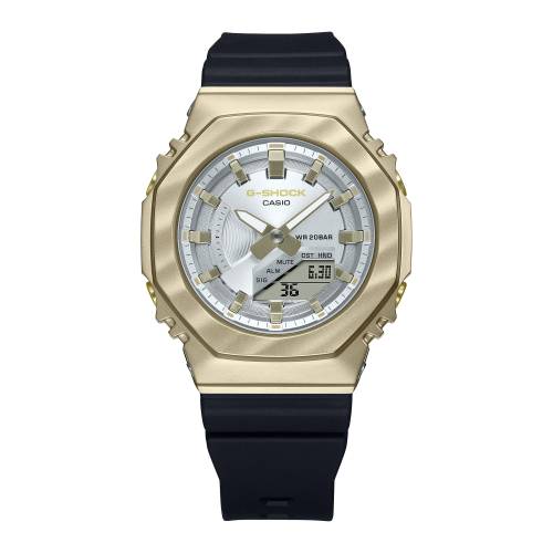 Orologio G-Shock da Donna con Cassa Ottagonale Dorata Sabbiata