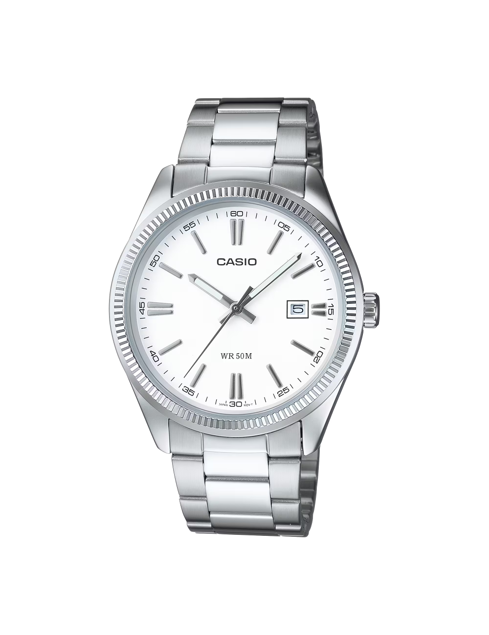 Orologio Casio MTP Bianco