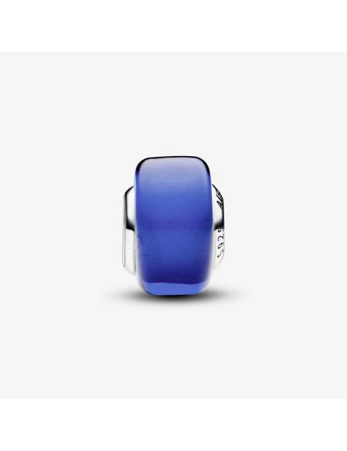 Pandora Charm Mini Vetro di Murano Blu