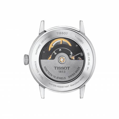 Tissot Classic Dream Swissmatic fondo argento