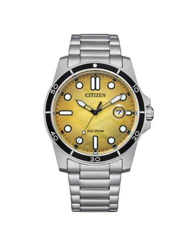 Orologio Citizen of Marine con Quadrante Giallo