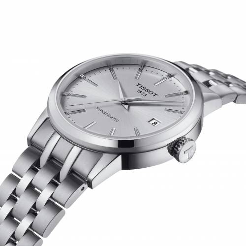 Tissot Classic Dream Swissmatic fondo argento