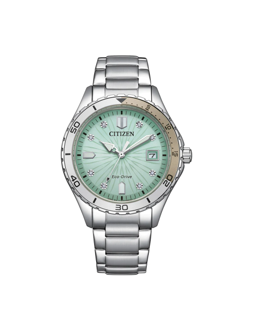 Orologio Citizen da Donna Eco Drive con Quadrante Verdeacqua