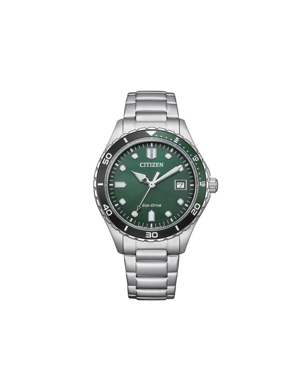 Orologio Citizen Eco Drive sporty unisex verde