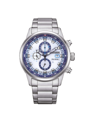 Orologio Citizen Eco Drive Chrono con Quadrante Bianco