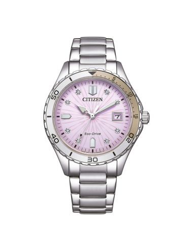 Orologio Citizen Marine Eco Drive Donna con Quadrante Lilla