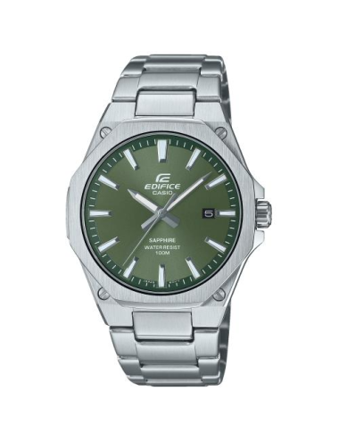 Orologio Edifice Analogico con Quadrante Verde