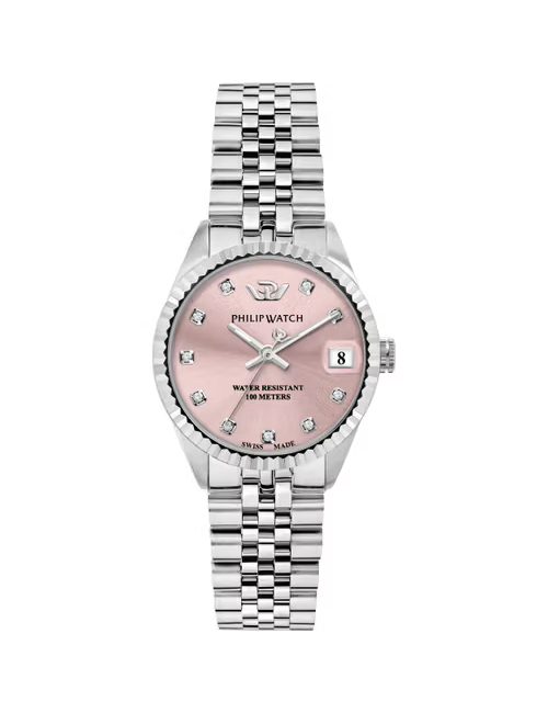 Orologio Philip Watch da Donna 31 mm Rosa con Diamanti