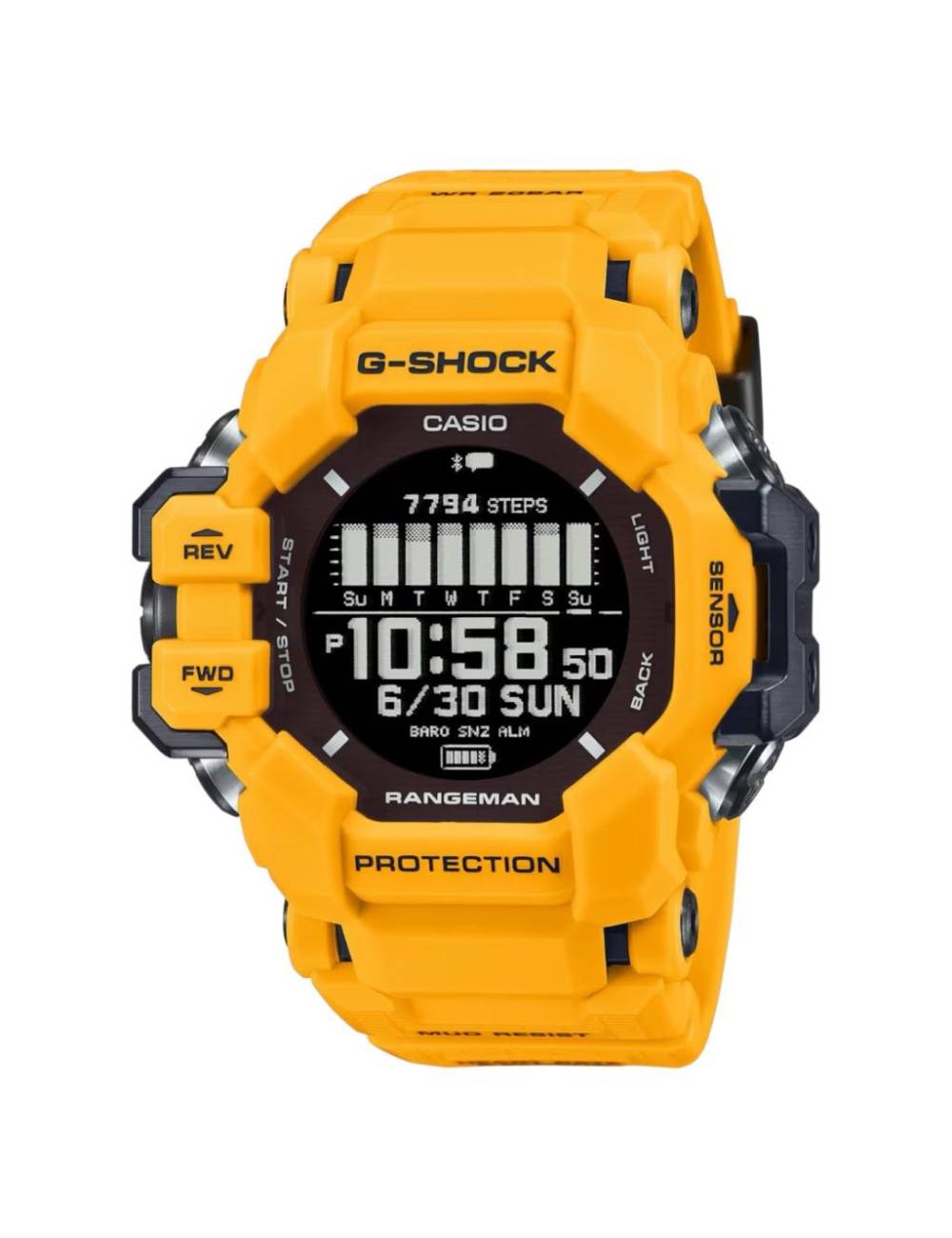 Orologio G-Shock Master Of G Rangeman da Uomo Giallo