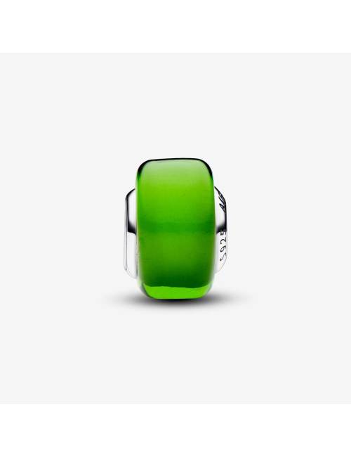 Pandora Charm Mini Vetro di Murano Verde