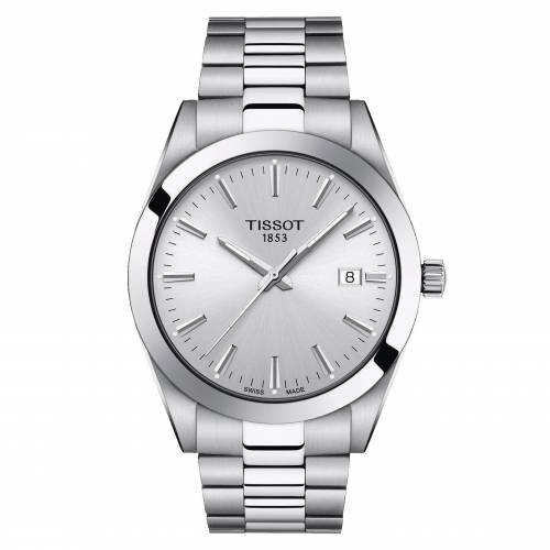 Tissot gentleman quarzo argento