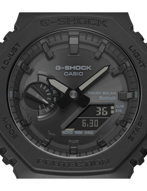 Orologio G-Shock da Uomo con Cassa Ottagonale Bluetooth Nero