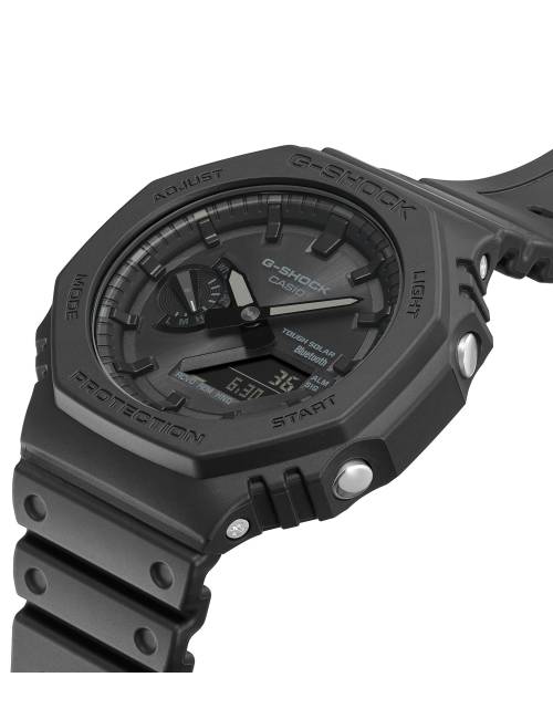 Orologio G-Shock da Uomo con Cassa Ottagonale Bluetooth Nero