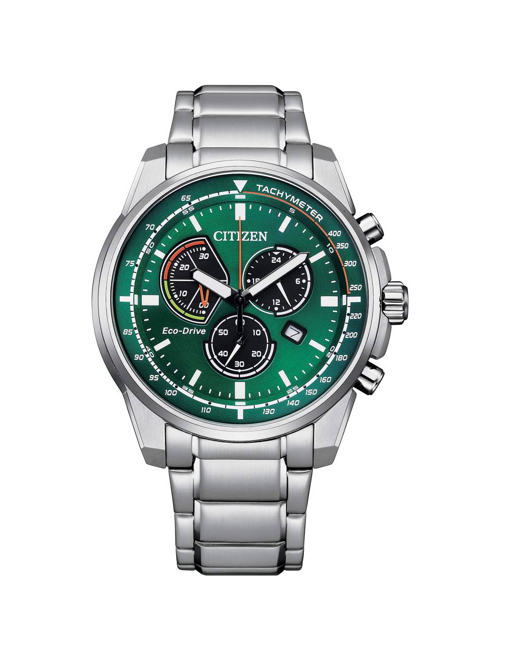 Orologio Citizen da Uomo Crono Racing con Quadrante Verde