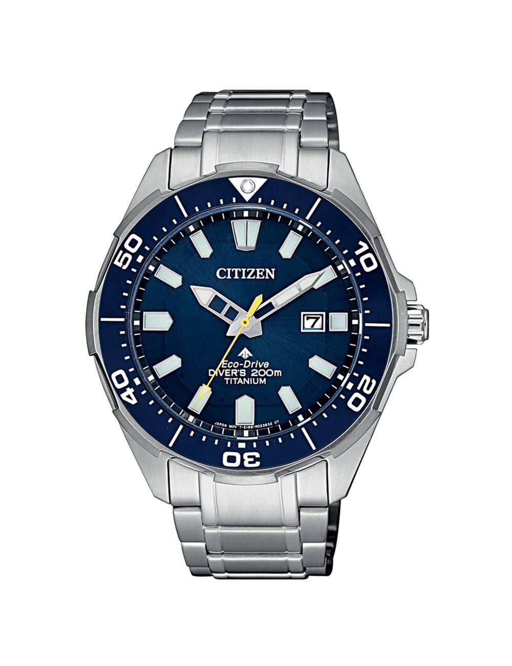 Orologio Citizen Eco Drive Super Titanio con Quadrante Blu