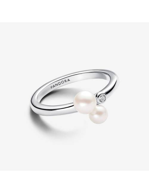 Pandora Anello Perle d'Acqua Dolce Coltivate e Punto Luce