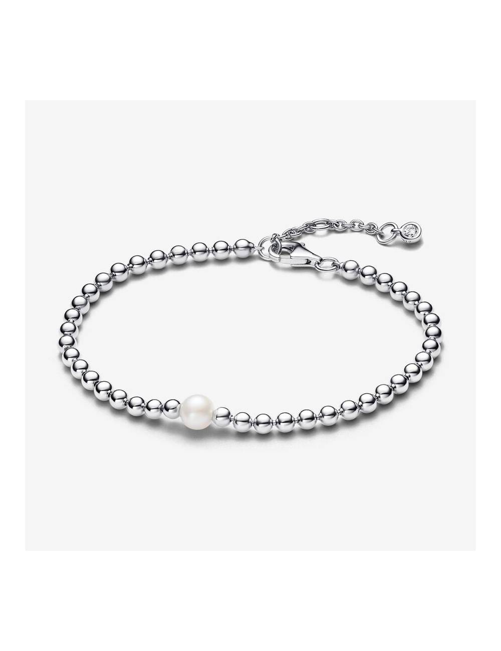 Pandora Bracciale con Perla d’Acqua Dolce Coltivata e Sfere