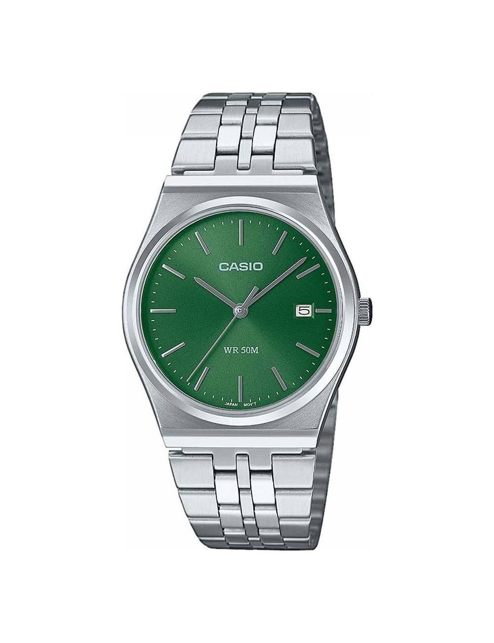 Orologio Casio da Donna Serie MTP con Quadrante verde 35 mm