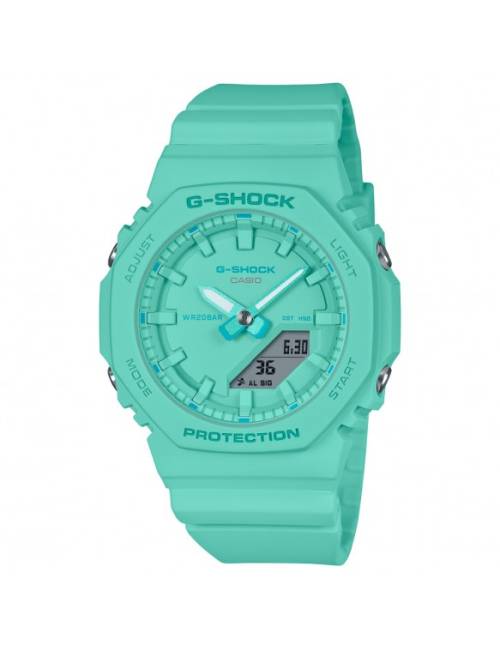 Orologio G-Shock con Cassa Ottagonale da Donna Verdeacqua