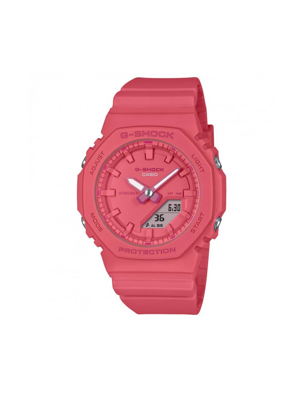 Orologio G-Shock da Donna con Cassa Ottagonale Rosa Fluo